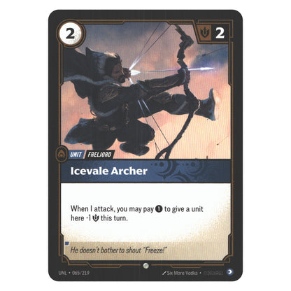 Icevale Archer | Near Mint / English / Normal