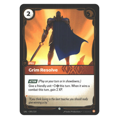 Grim Resolve | Near Mint / English / Normal