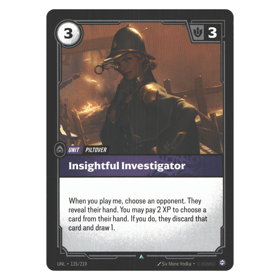 Insightful Investigator | Near Mint / English / Normal