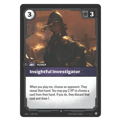 Insightful Investigator | Near Mint / English / Normal