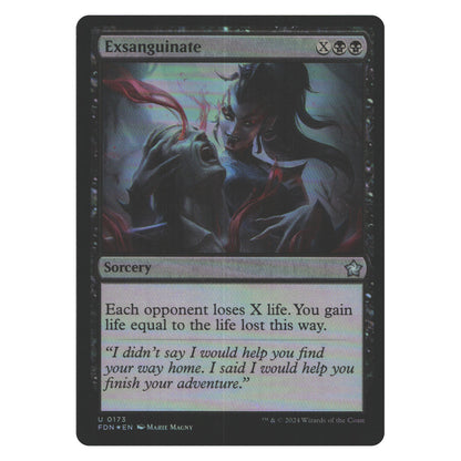 Exsanguinate