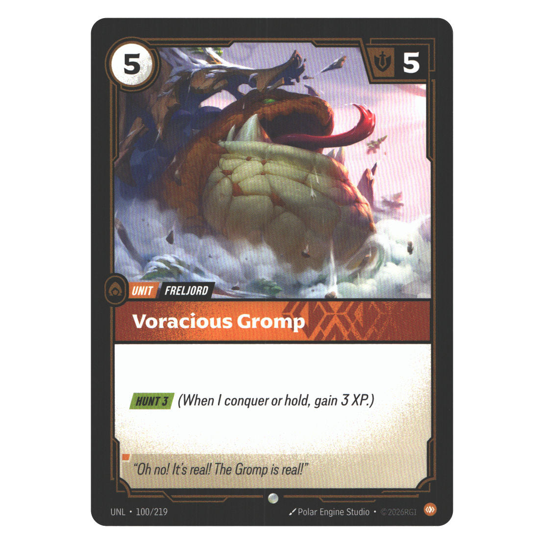 Voracious Gromp | Near Mint / English / Normal