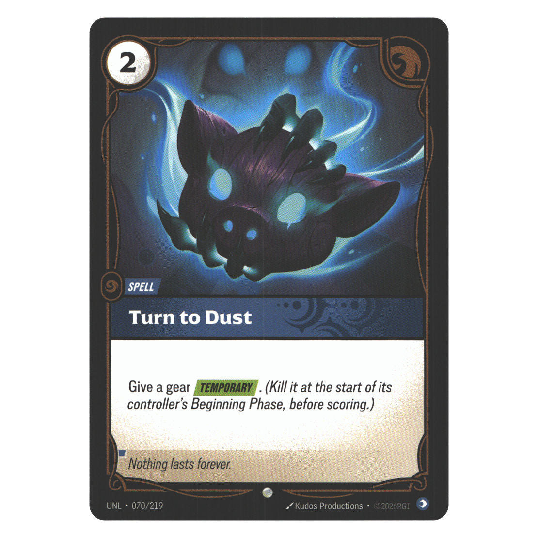 Turn to Dust | Near Mint / English / Normal