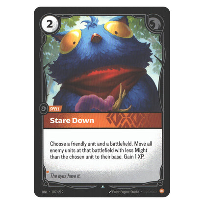 Stare Down | Near Mint / English / Normal