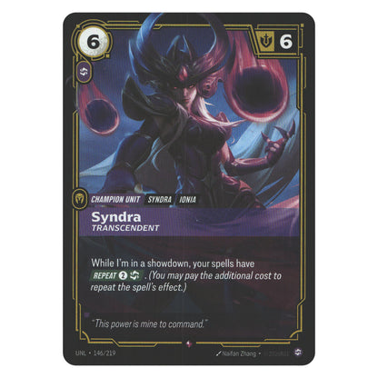 Syndra, Transcendent