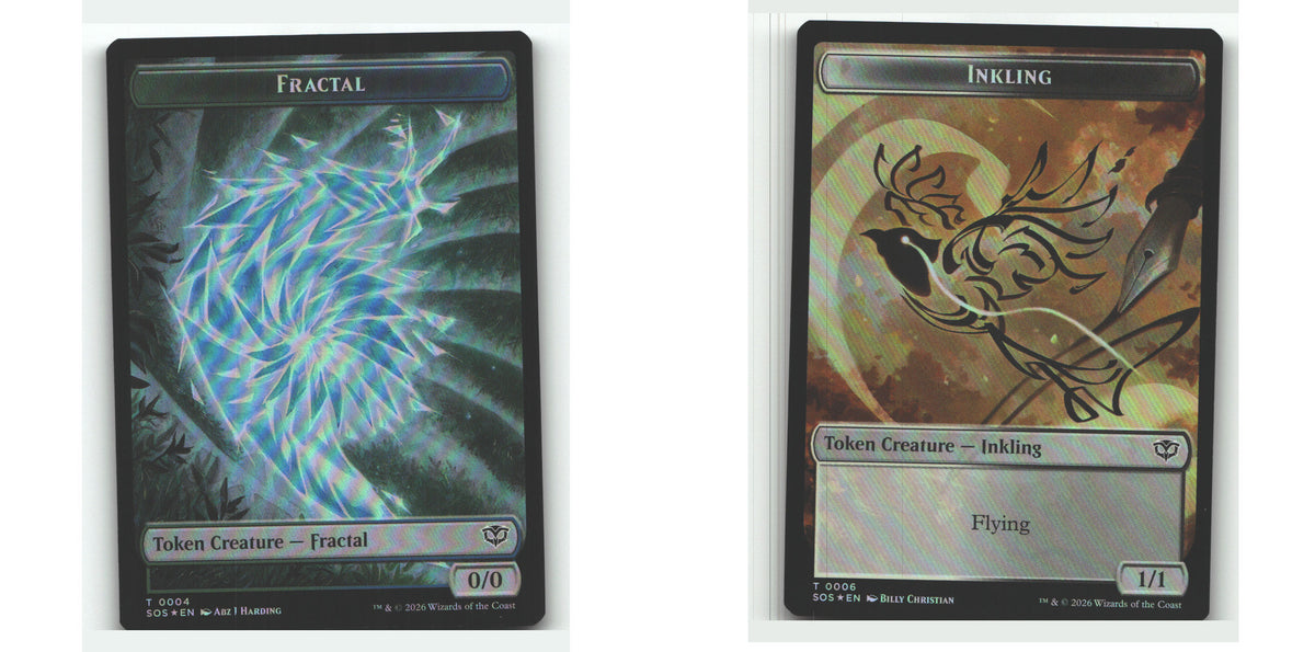 Fractal (0004) // Inkling (006) Double-Sided Token