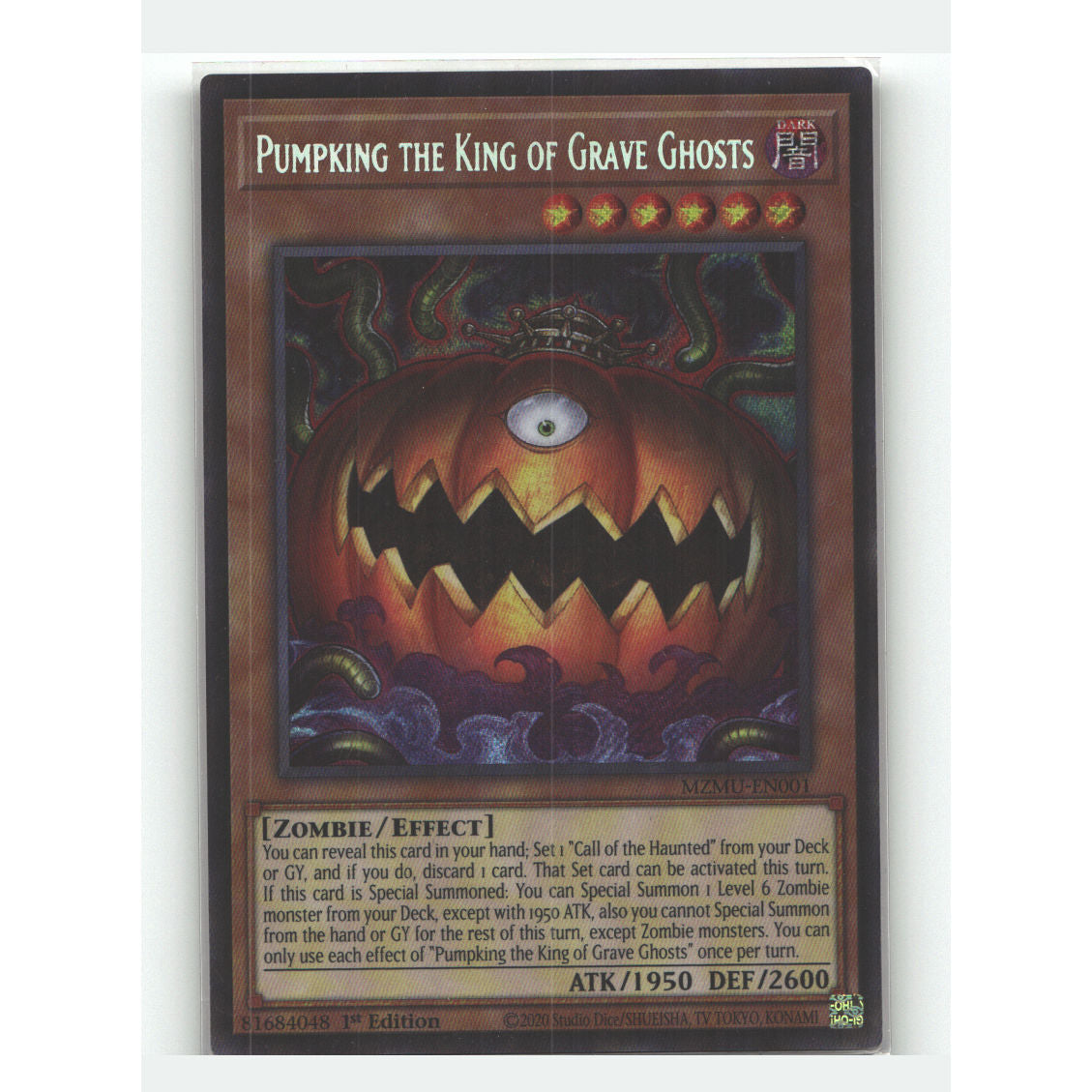 Pumpking the King of Grave Ghosts
