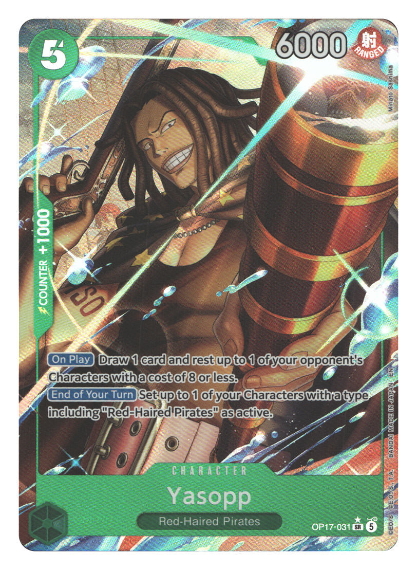 Yasopp (Alternate Art) | Near Mint / English / Foil