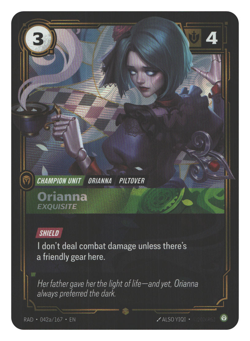 Orianna, Exquisite (Alternate Art) | Near Mint / English / Foil
