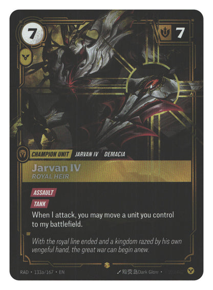 Jarvan IV, Royal Heir (Alternate Art) | Near Mint / English / Foil
