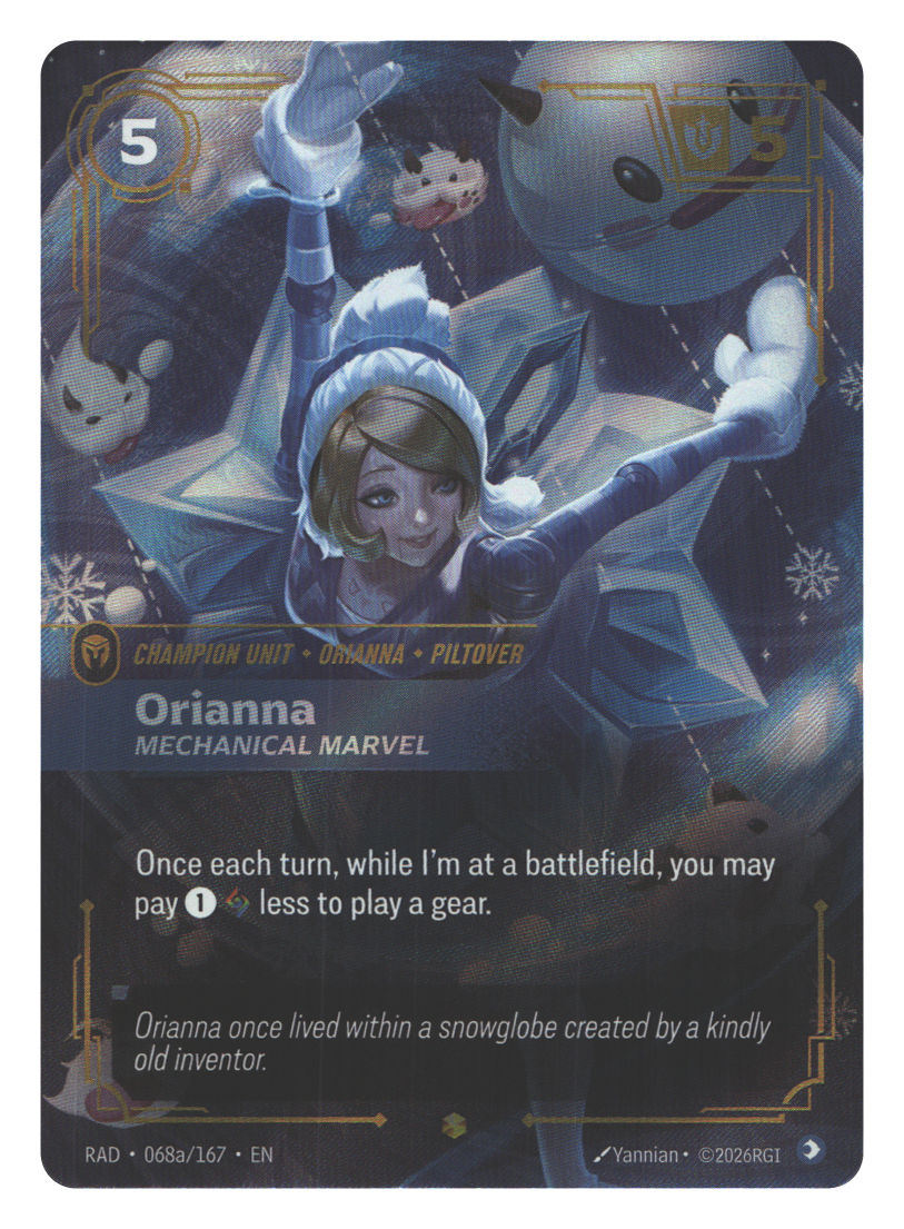 Orianna, Mechanical Marvel (Alternate Art) | Near Mint / English / Foil