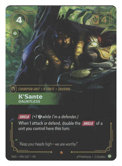 K'Sante, Dauntless | Near Mint / English / Foil