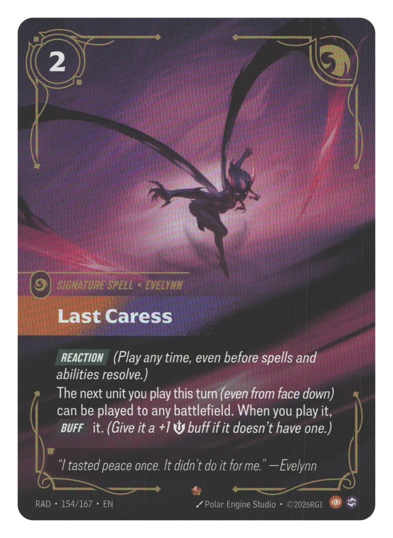 Last Caress | Near Mint / English / Foil