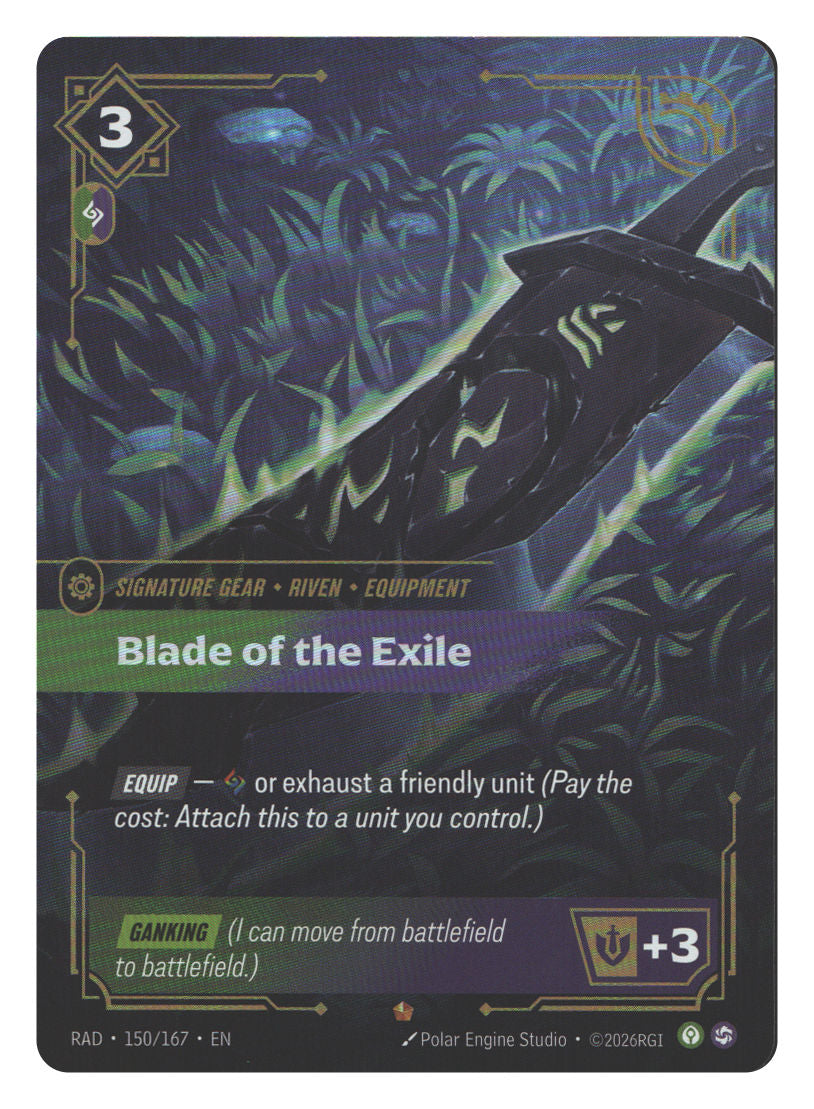 Blade of the Exile | Near Mint / English / Foil