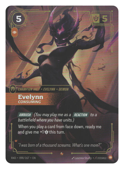 Evelynn, Consuming | Near Mint / English / Foil