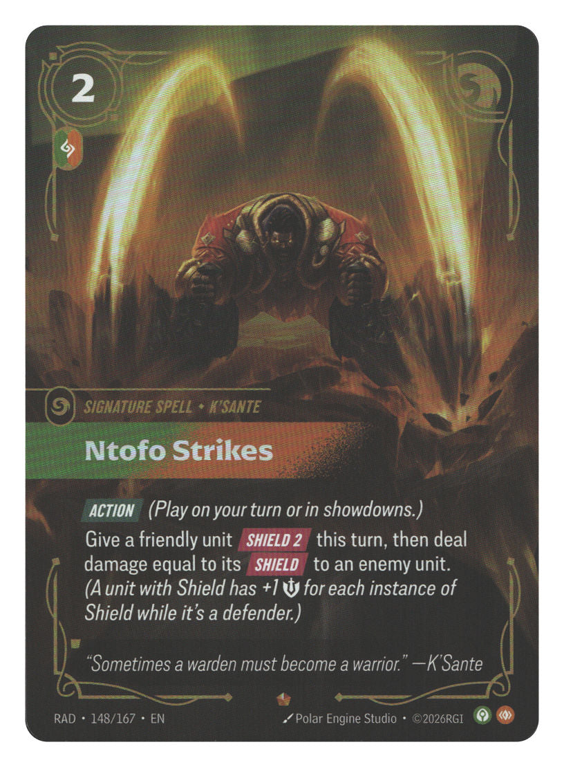 Ntofo Strikes | Near Mint / English / Foil