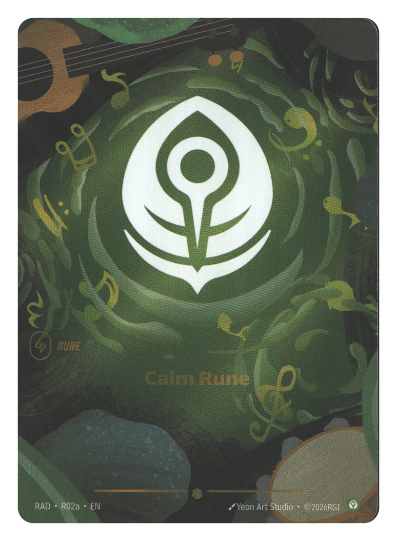 Calm Rune (R02a) | Near Mint / English / Foil
