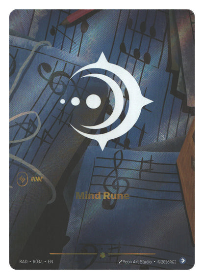 Mind Rune (R03a) | Near Mint / English / Foil