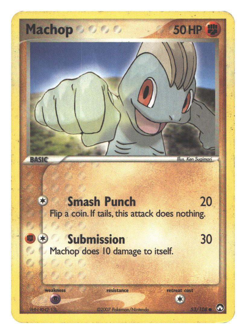 Machop | Heavily Played / English / Normal