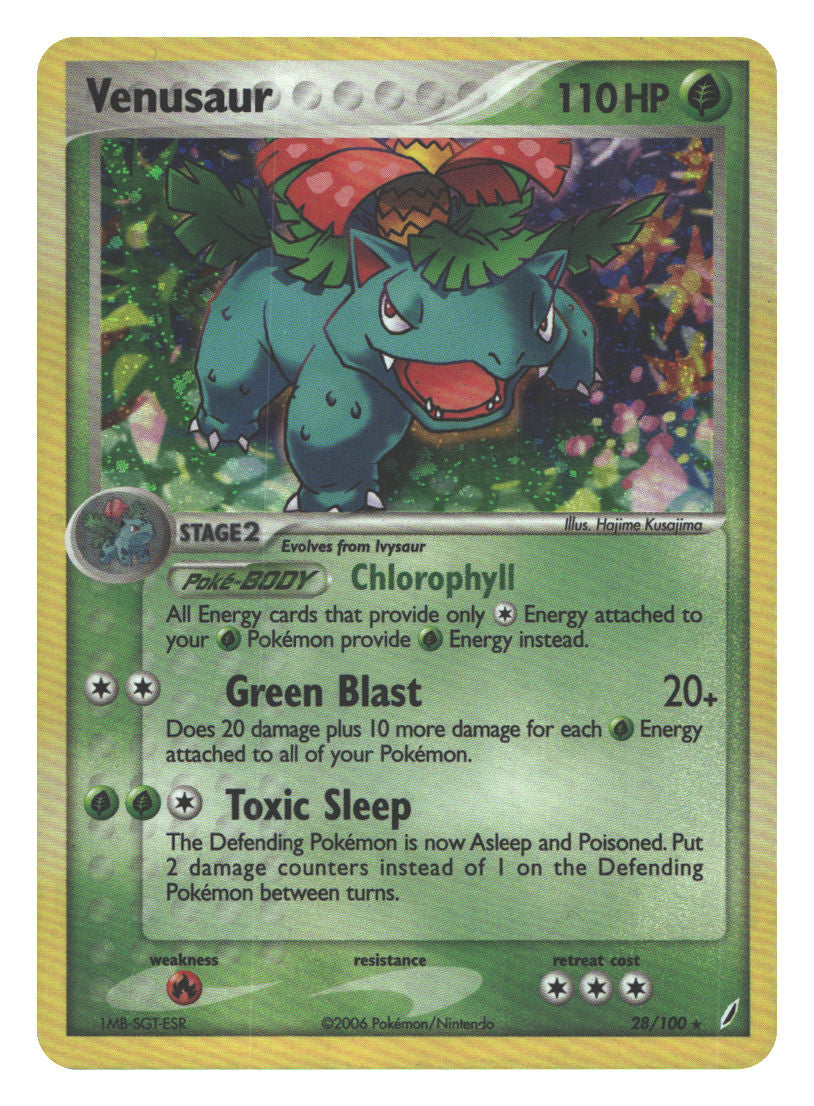 Venusaur | Heavily Played / English / Reverse Holofoil