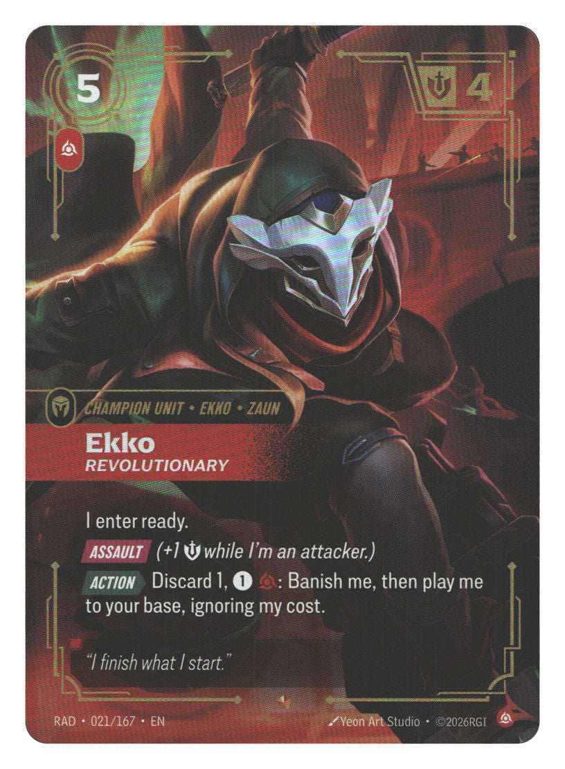 Ekko, Revolutionary | Near Mint / English / Foil