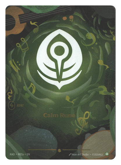 Calm Rune (R02a) | Near Mint / English / Foil