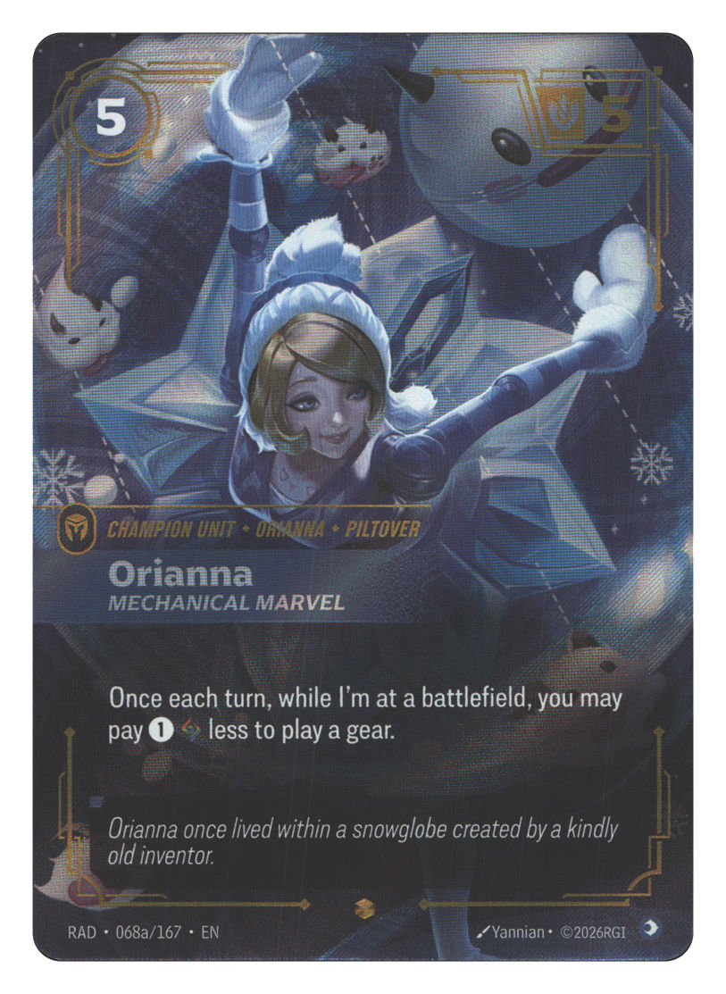 Orianna, Mechanical Marvel (Alternate Art) | Near Mint / English / Foil