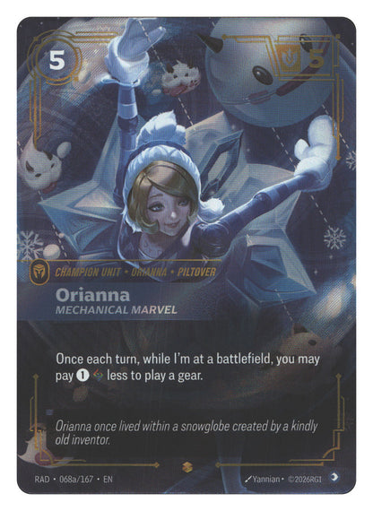 Orianna, Mechanical Marvel (Alternate Art) | Near Mint / English / Foil