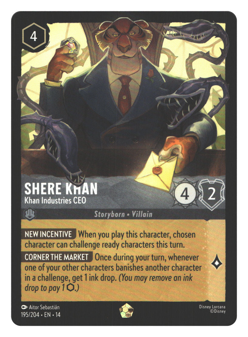 Shere Khan - Khan Industries CEO | Near Mint / English / Normal