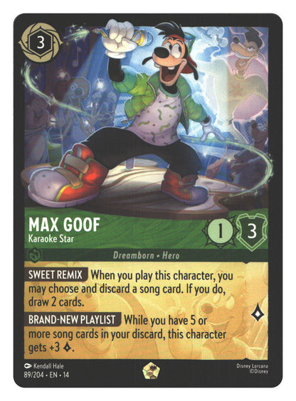 Max Goof - Karaoke Star | Near Mint / English / Normal