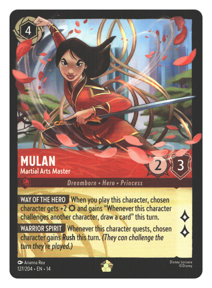 Mulan - Martial Arts Master | Near Mint / English / Normal