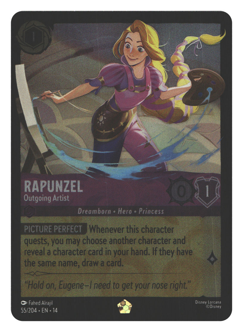 Rapunzel - Outgoing Artist | Near Mint / English / Cold Foil