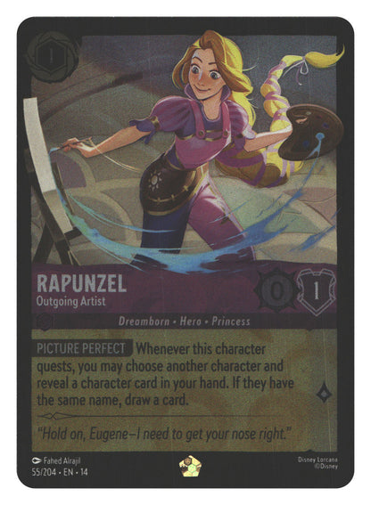 Rapunzel - Outgoing Artist | Near Mint / English / Cold Foil
