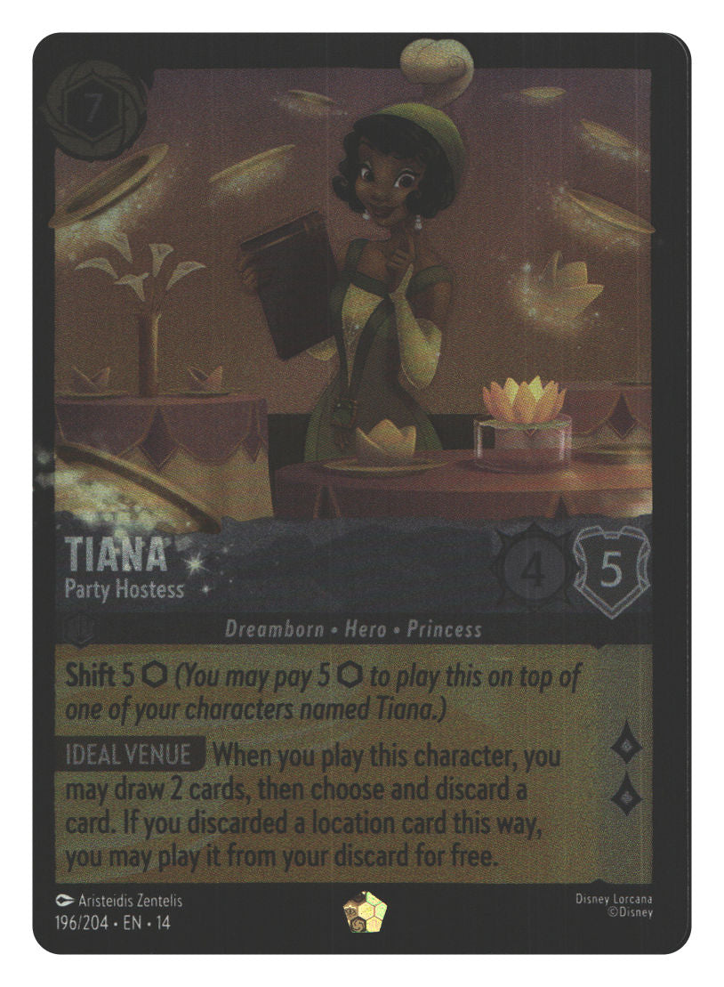 Tiana - Party Hostess | Near Mint / English / Cold Foil