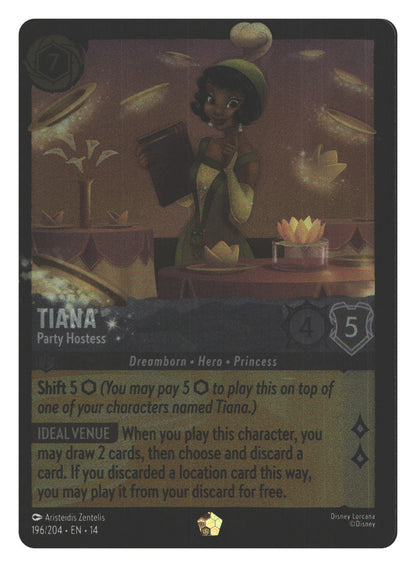 Tiana - Party Hostess | Near Mint / English / Cold Foil