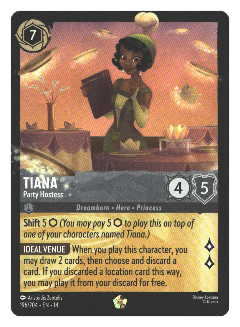 Tiana - Party Hostess | Near Mint / English / Normal