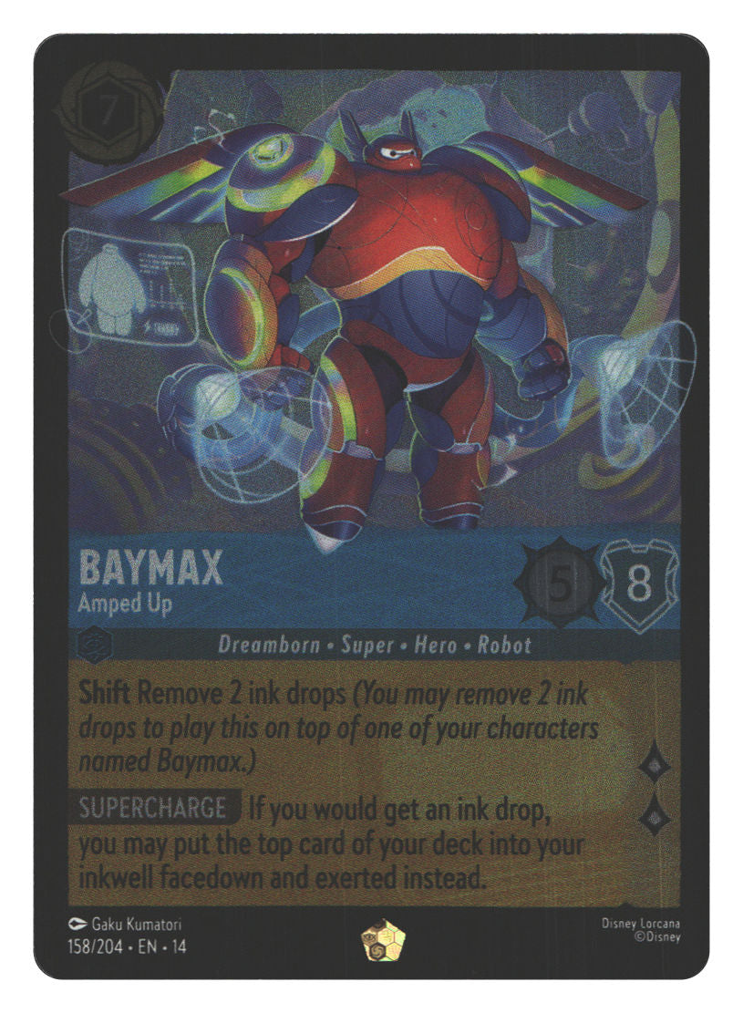 Baymax - Amped Up | Near Mint / English / Cold Foil