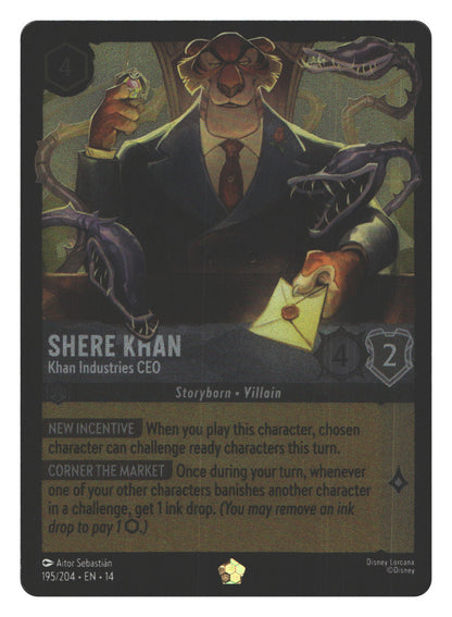 Shere Khan - Khan Industries CEO | Near Mint / English / Cold Foil