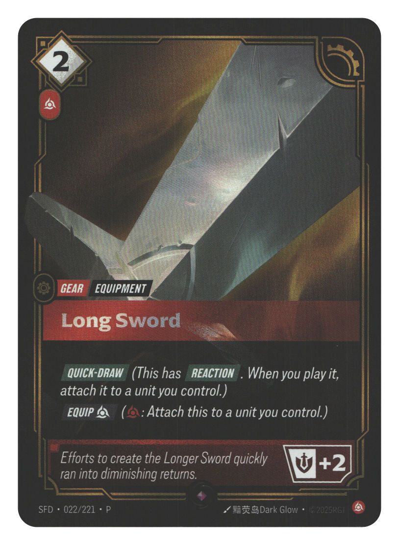 Long Sword (Top 8) | Near Mint / English / Foil