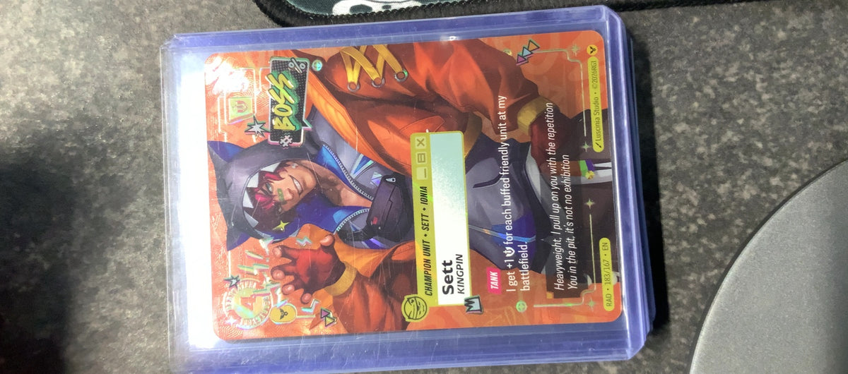 Sett, Kingpin (Heartsteel Overnumbered) | Near Mint / English / Foil