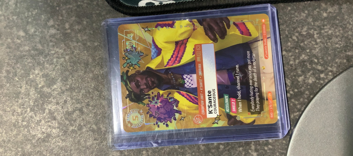K'Sante, Courageous (Heartsteel Overnumbered) | Near Mint / English / Foil