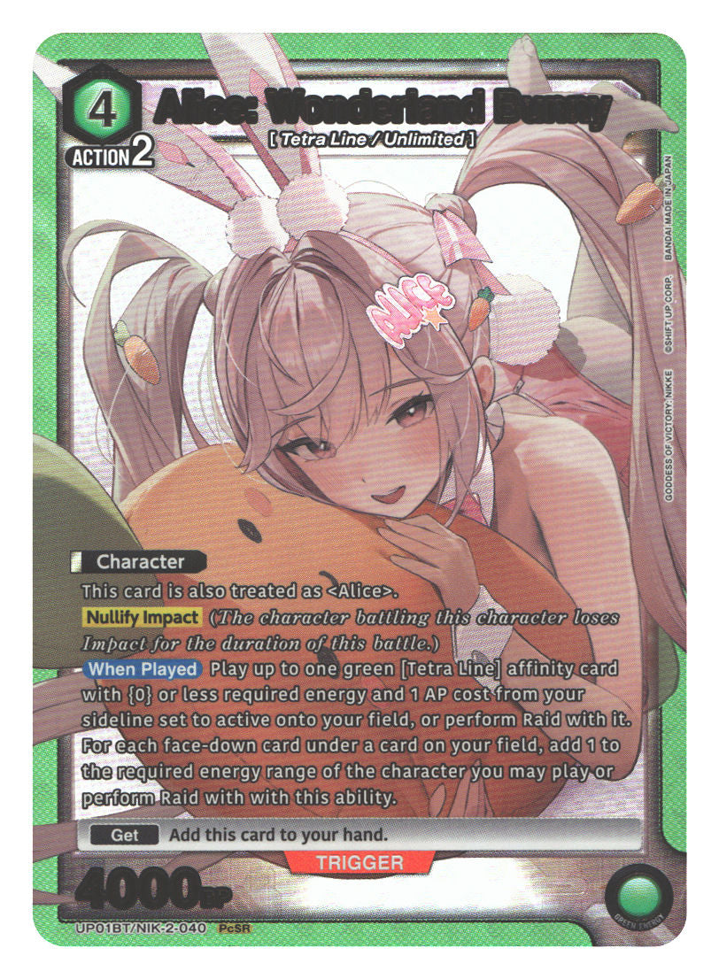 Alice: Wonderland Bunny | Near Mint / English / Foil