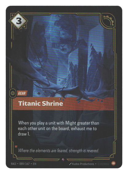 Titanic Shrine | Near Mint / English / Foil