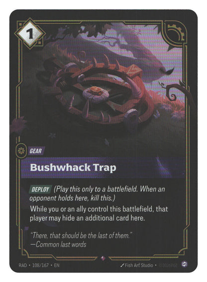 Bushwhack Trap
