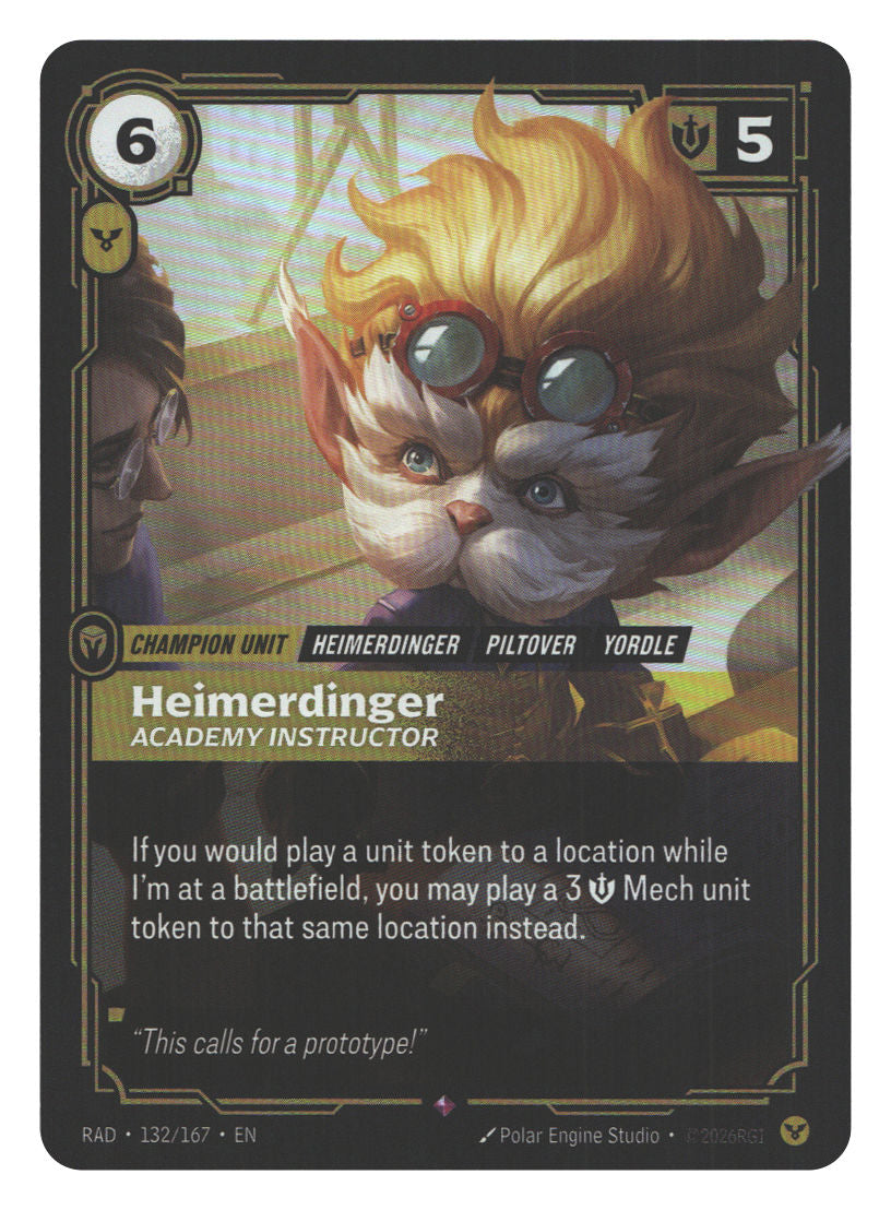 Heimerdinger, Academy Instructor