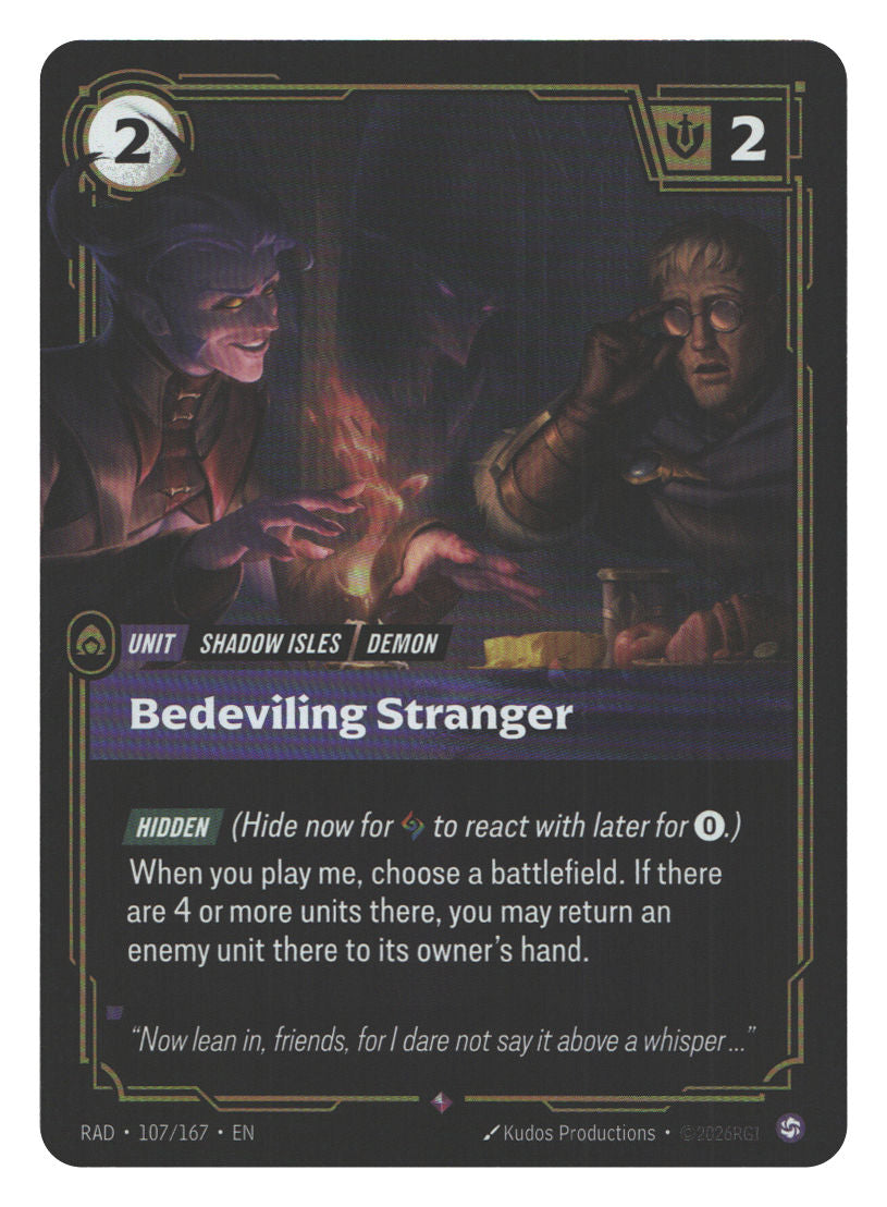 Bedeviling Stranger