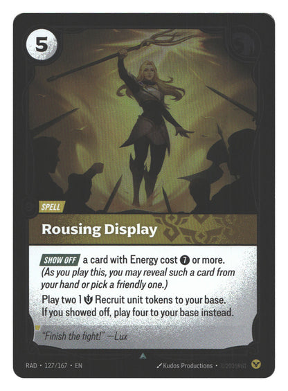 Rousing Display