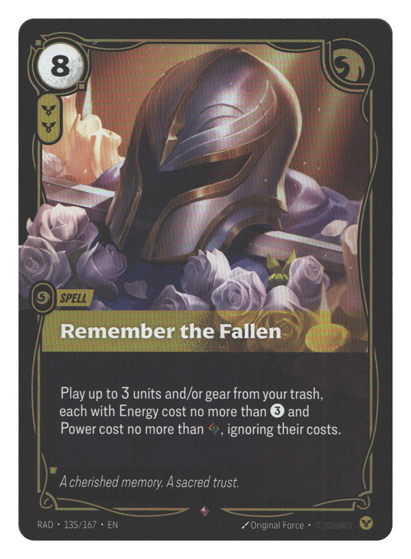 Remember the Fallen