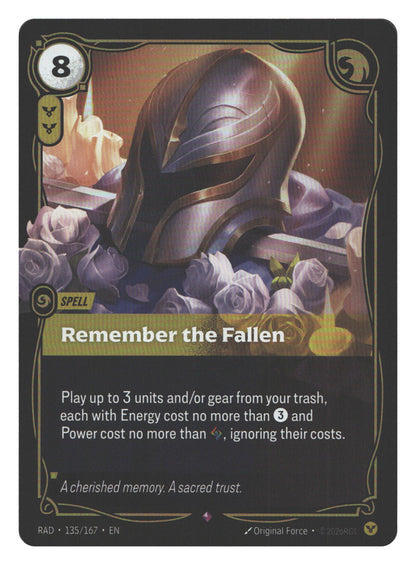 Remember the Fallen