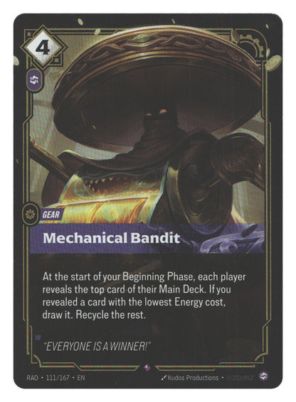 Mechanical Bandit